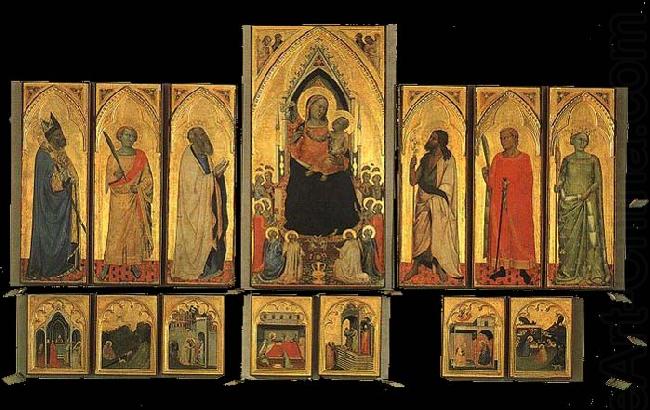 Polyptych of S. Pancrazio, DADDI, Bernardo